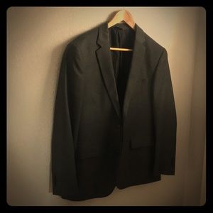 Charcoal suit coat